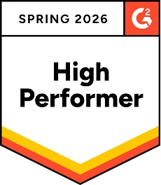 G2 High Performer badge